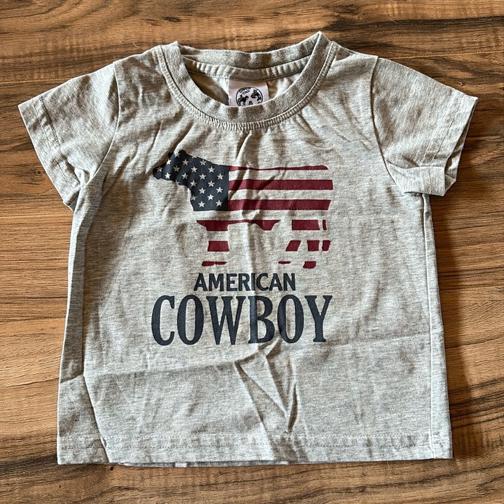 American Cowboy Toddler Shirt
